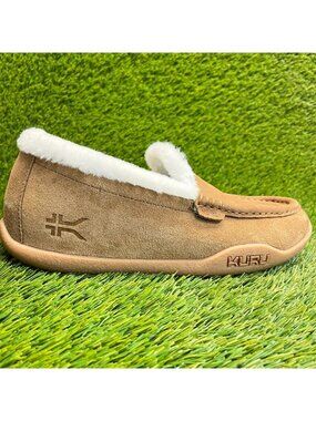 KURU Loft Men\'s Brown Slippers White Faux Fur Lining Arch Supportive 11.5 ? RESTOCK ALERT! ? LOFT is back! And in new colors! Now  main image 2